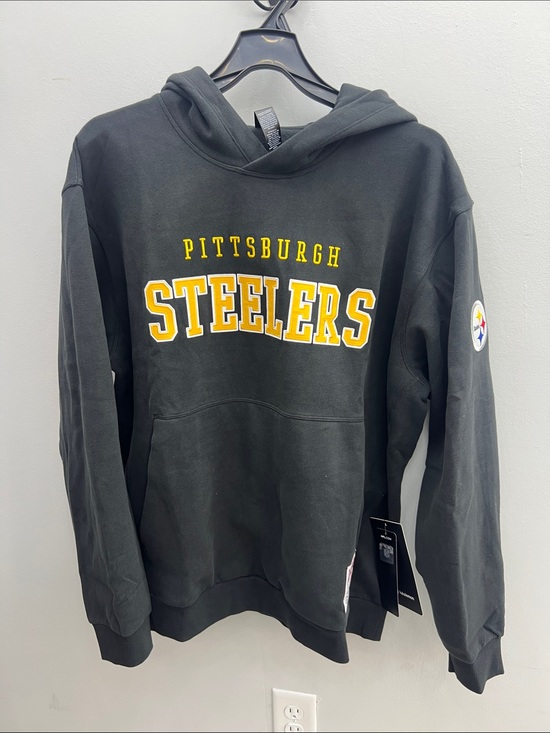 lululemon athletica Other - lululemon Men’s Black Hoodie with Yellow Steelers Lettering